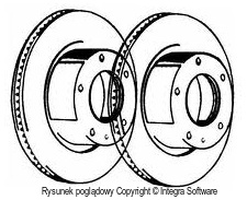 Brake Disc Comline COMADC5103V