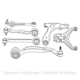Track Control Arm  R LH/RH DriveTec ARM0035C