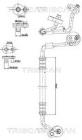 High/Low-pressure Line, air conditioning TRISCAN 9010 16040
