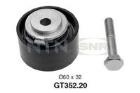 Tensioner Pulley, timing belt SNR GT352.20