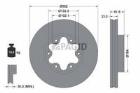 Brake Disc PAGID 56558