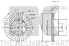 Brake Disc NK 313648