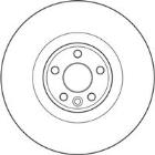 Brake Disc TRW DF4073S
