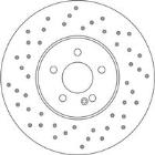 Brake Disc TRW DF6256S