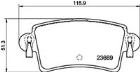 Brake Pad Set, disc brake HELLA 8DB 355 009-421