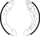 Brake Shoe Set HELLA 8DB 355 001-241