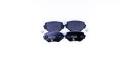 Brake Pad Set, disc brake HELLA 8DB 355 017-181