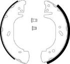 Brake Shoe Set HELLA 8DB 355 001-621