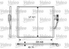 Condenser, air conditioning VALEO 817248