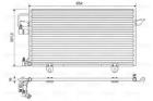 Condenser, air conditioning VALEO 822602