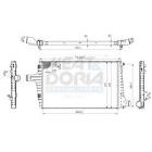 Charge Air Cooler MEAT & DORIA 995343