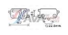 Oil Cooler, automatic transmission AVA Clever Choice BW3396