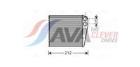 Heat Exchanger, interior heating AVA Clever Choice DNA6256