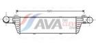 Charge Air Cooler AVA Clever Choice MSA4224