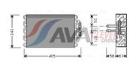 Evaporator, air conditioning AVA Clever Choice MSV008