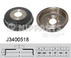 Brake Drum NIPPARTS J3400518