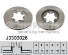 Brake Disc NIPPARTS J3303026