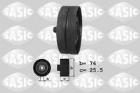 Deflection/Guide Pulley, V-ribbed belt SASIC 1626162