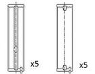 Crankshaft Bearing FAI AutoParts BM1034-025