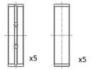 Crankshaft Bearing FAI AutoParts BM1112-025