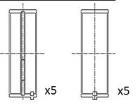Crankshaft Bearing FAI AutoParts BM1007-050
