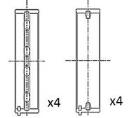 Crankshaft Bearing FAI AutoParts BM1017-050