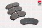 Brake Pad Set, disc brake FAI AutoParts BP411
