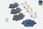 Brake Pad Set, disc brake FAI AutoParts FPBP412