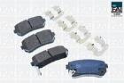Brake Pad Set, disc brake FAI AutoParts FPBP398