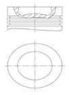 Piston MAHLE 028 PI 00137 000