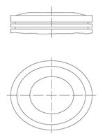 Piston MAHLE 033 10 00