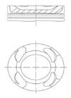 Piston MAHLE 081 PI 00125 000