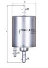 Fuel Filter MAHLE KL 571