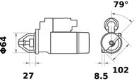 Starter MAHLE MS 35