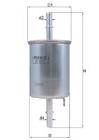 Fuel Filter MAHLE KL 573