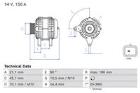 Alternator BOSCH 0 986 084 640