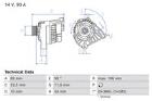 Alternator BOSCH 0 986 086 870