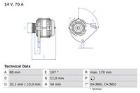Alternator BOSCH 0 986 080 560