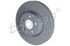 Brake Disc TOPRAN 408 830
