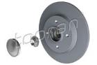 Brake Disc TOPRAN 722 600