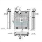 Evaporator, air conditioning HOFFER 997126