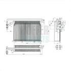 Evaporator, air conditioning HOFFER 997022