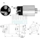 Solenoid Switch, starter HOFFER 46157