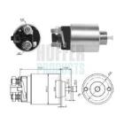 Solenoid Switch, starter HOFFER 46285