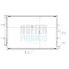Condenser, air conditioning HOFFER 991194