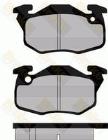 Brake Pad Set, disc brake Brake ENGINEERING PA437