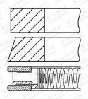Piston Ring Set GOETZE ENGINE 08-440500-30