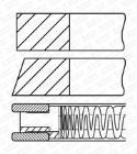 Piston Ring Set GOETZE ENGINE 08-429900-00