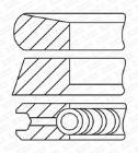Piston Ring Set GOETZE ENGINE 08-443108-00