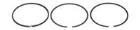 Piston Ring Set GOETZE ENGINE 08-452807-10